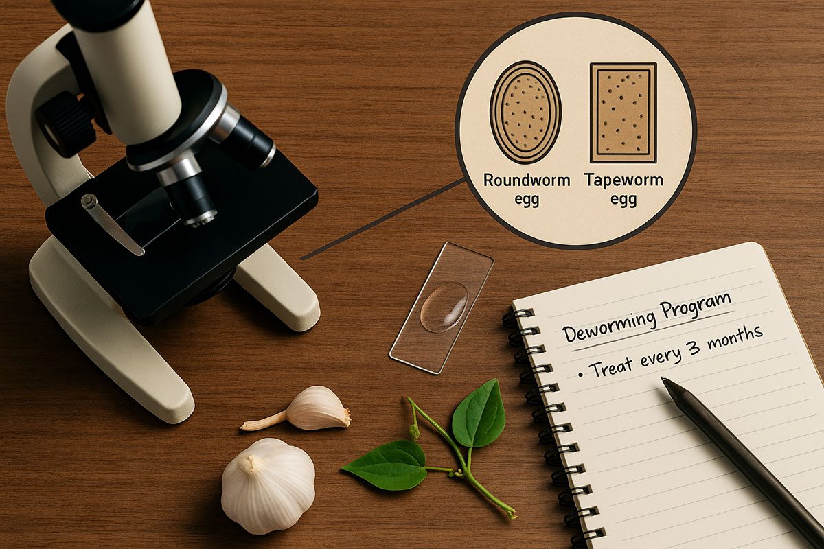 เป็นภาพถ่ายมุมสูง จัดวางองค์ประกอบเหมือนโต๊ะทำงานของนักวิจัยหรือเซียนไก่ยุคใหม่