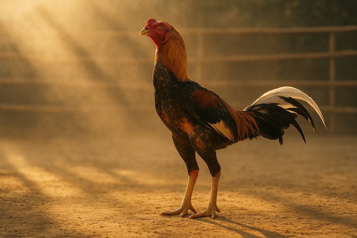 ไก่ชนยืนเด่นในสังเวียน