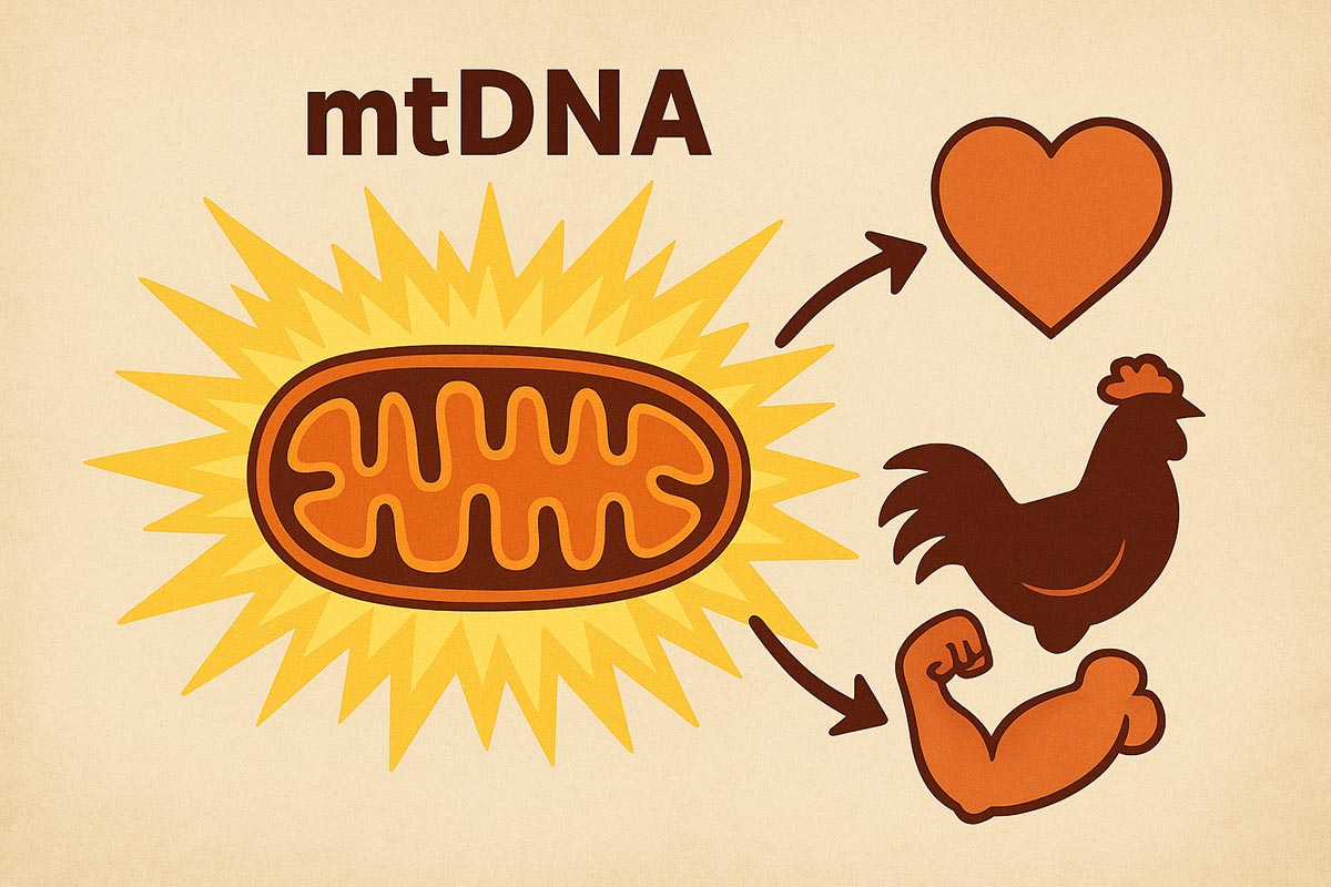 mtDNAพลังใจและความอึด