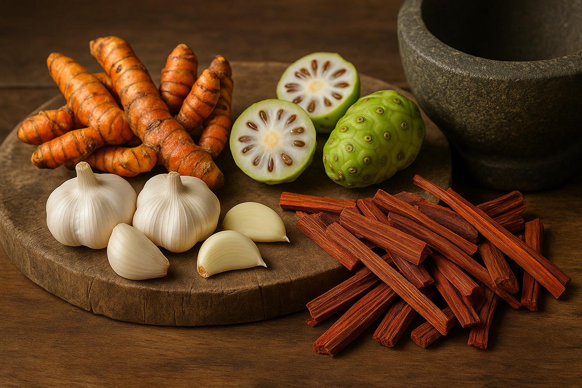 ภาพสมุนไพรบำรุงเลือด