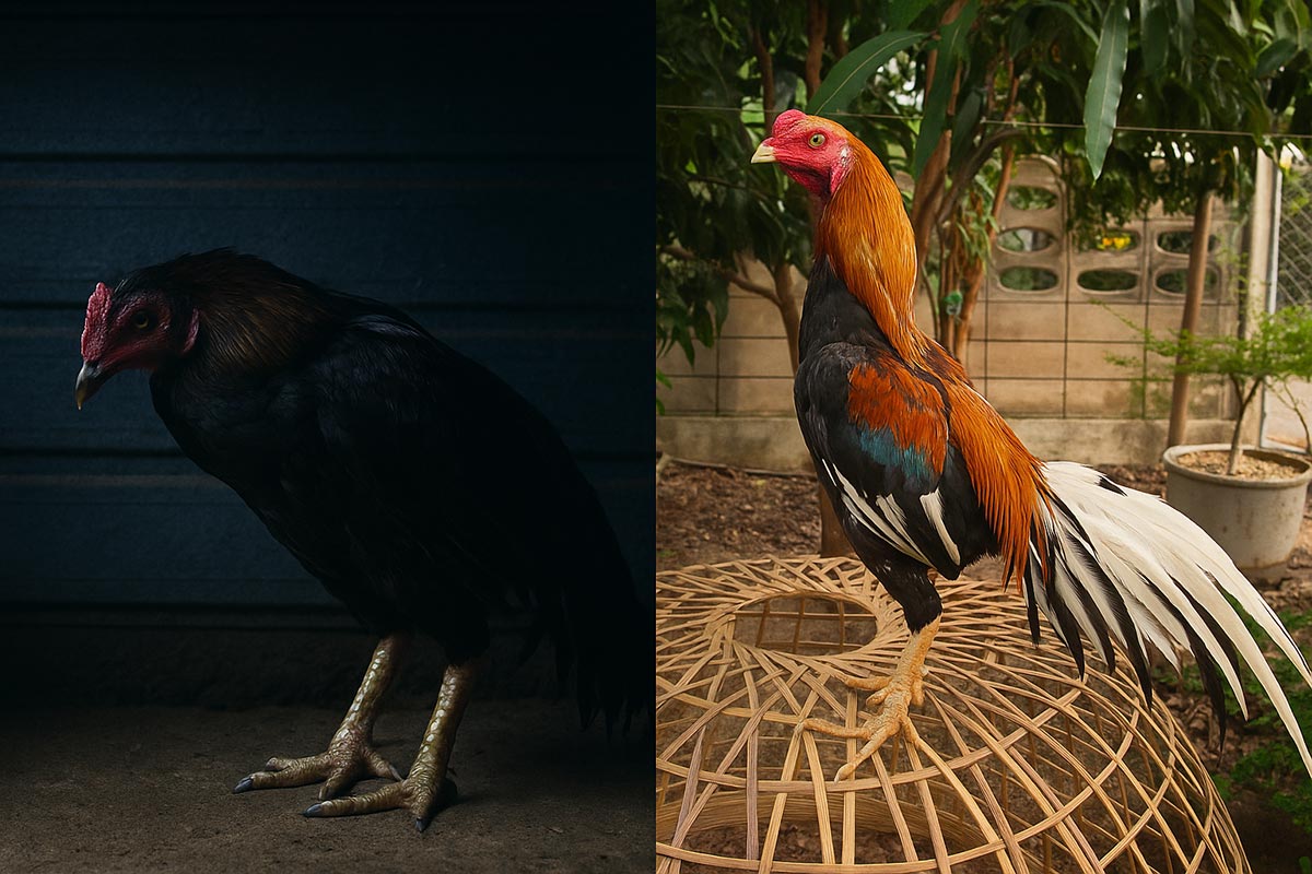 ภาพสะท้อนของอารมณ์ ความเครียด vs ความมั่นใจ