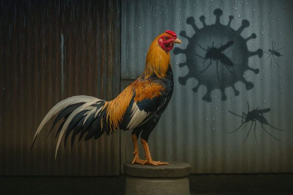 ไก่ชนหน้าฝนเงาโรคที่ซ่อนอยู่