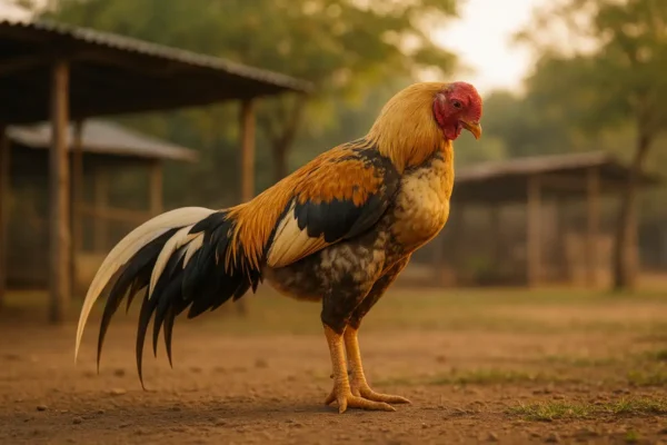 ไก่ชนยืนซึม กระเพาะตุ่ย อาการอาหารไม่ย่อย