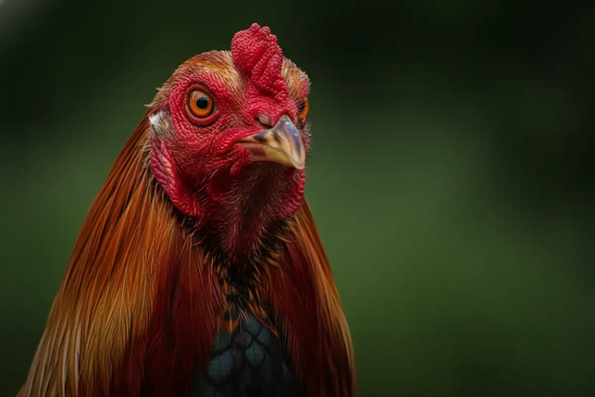 ดวงตาไก่ชนที่มุ่งมั่นและดุดัน สะท้อน "ใจสู้" ที่ไม่ยอมแพ้ตามศาสตร์การดูไก่