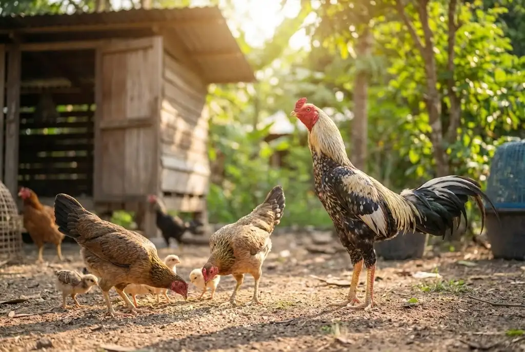 การฝึกฟื้นฟูจิตใจไก่ชนแพ้ด้วยการสร้างความมั่นใจอย่างปลอดภัย