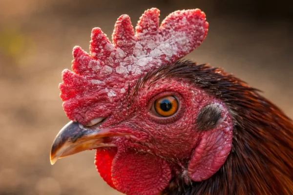 ลักษณะอาการกลากจากเชื้อราที่หงอนไก่ชน