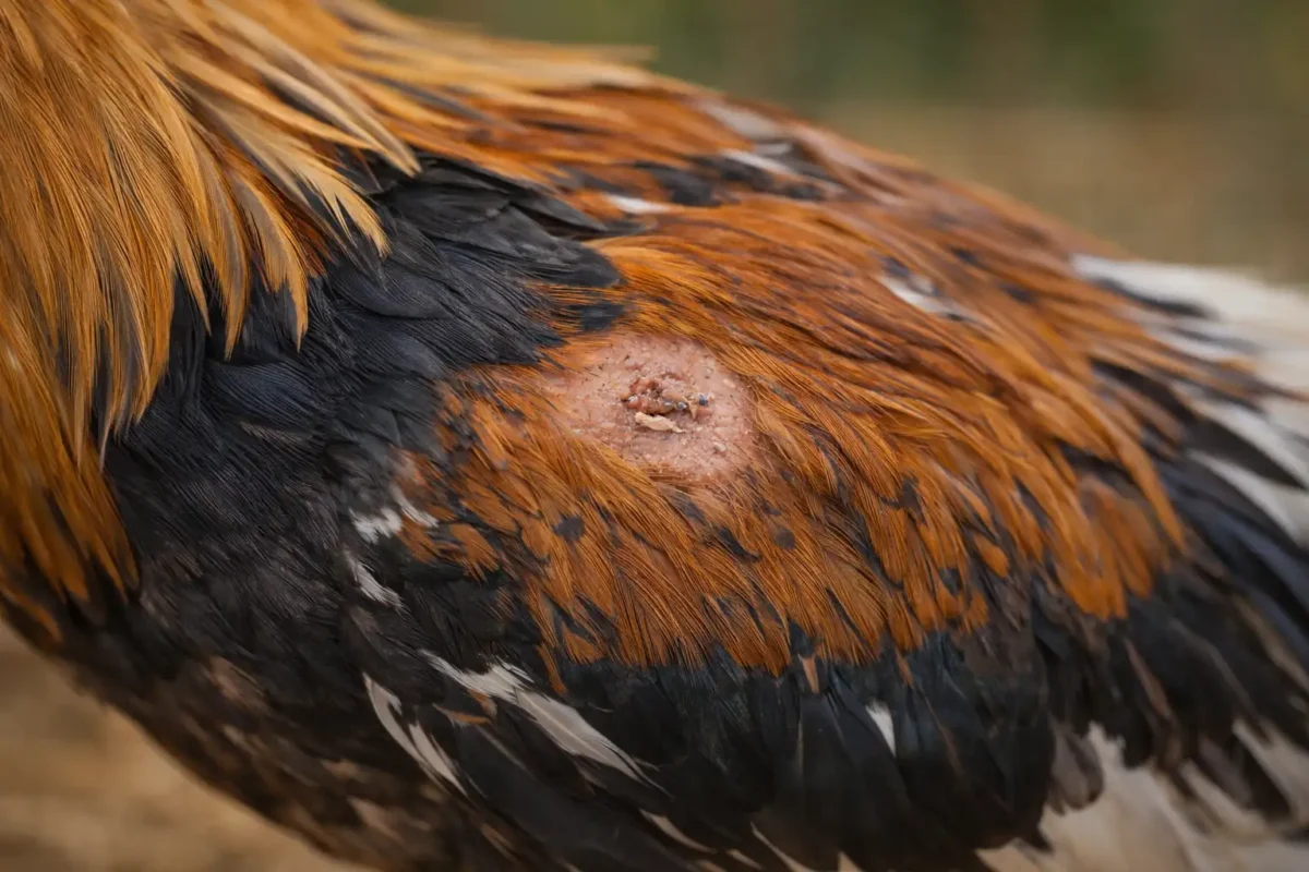 การดูแลแผลภายนอกของไก่ชนอย่างถูกวิธี