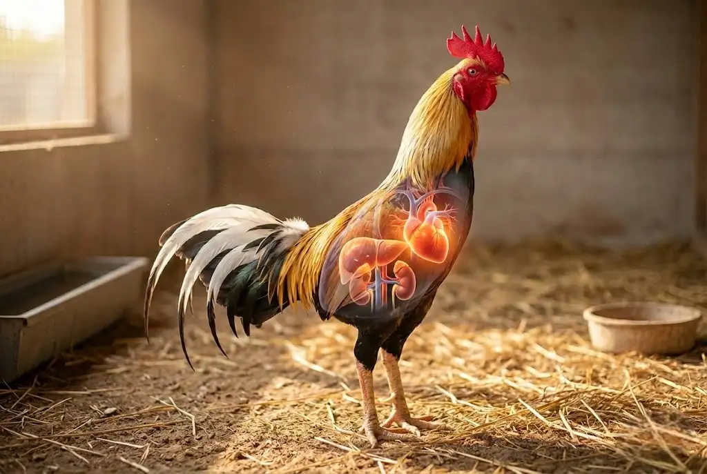 ผลกระทบต่อร่างกายไก่ชนหลังสารกระตุ้นหมดฤทธิ์