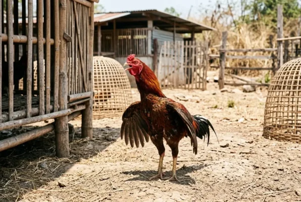 ภาวะความร้อนสูงในเล้าไก่ชนส่งผลให้คุณภาพน้ำเชื้อพ่อพันธุ์ลดลง