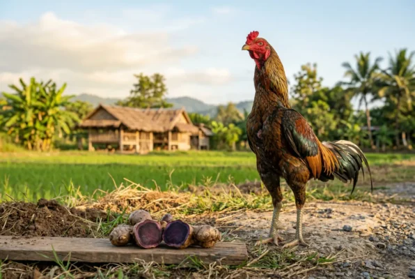 กระชายดำกับไก่ชน สมุนไพรเพิ่มความคึกและความอึดตามภูมิปัญญาเซียน