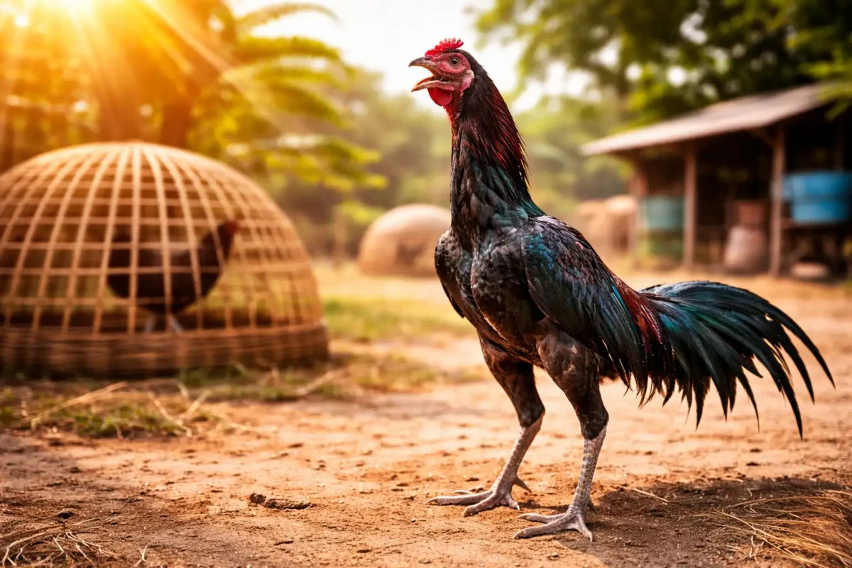 ภาวะเครียดจากความร้อนในไก่ชนกลางสนาม