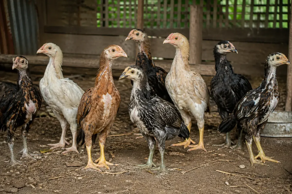 ความหลากหลายทางพันธุกรรมของลูกไก่หลังการผสมแบบ Outcross