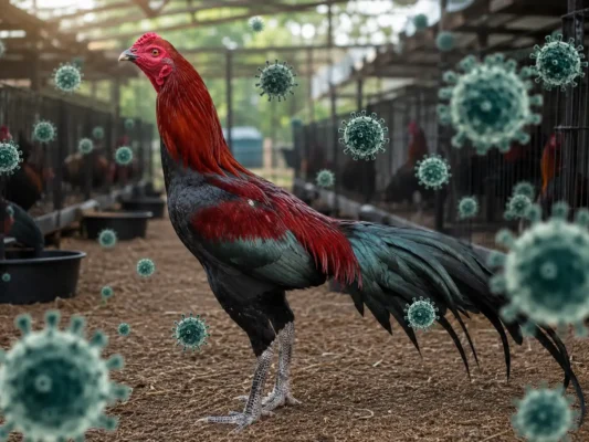ไข้หวัดนกในไก่ชนและเชื้อไวรัส Influenza A