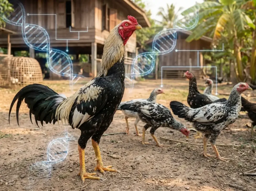 สัญญาณเลือดชิดเกินไปและ Inbreeding Depression ในไก่